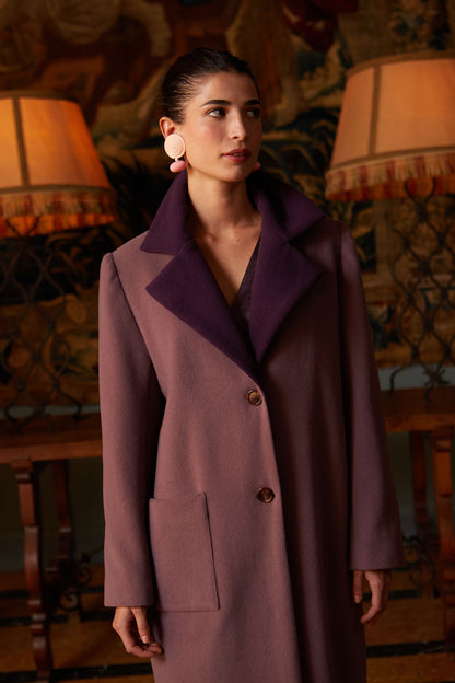 Lilac Fondue Coat